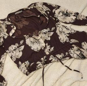 Long sleeve mini dress